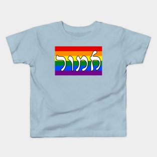 Amor - Love (Pride Flag) Kids T-Shirt